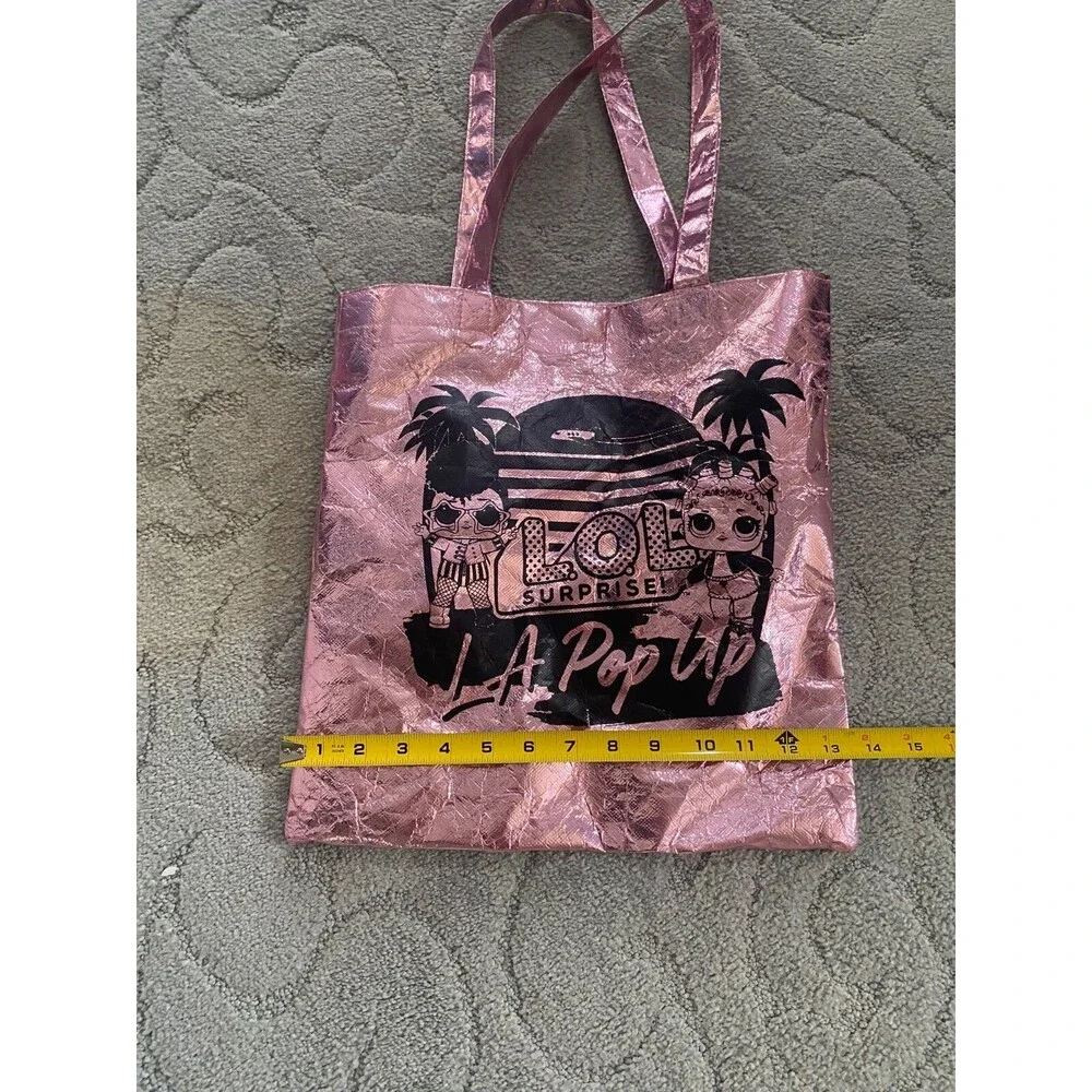 LOL Surprise Dolls Beach Bag, Shopping Tote, Reuseable Bag 13.5” x 14.5”